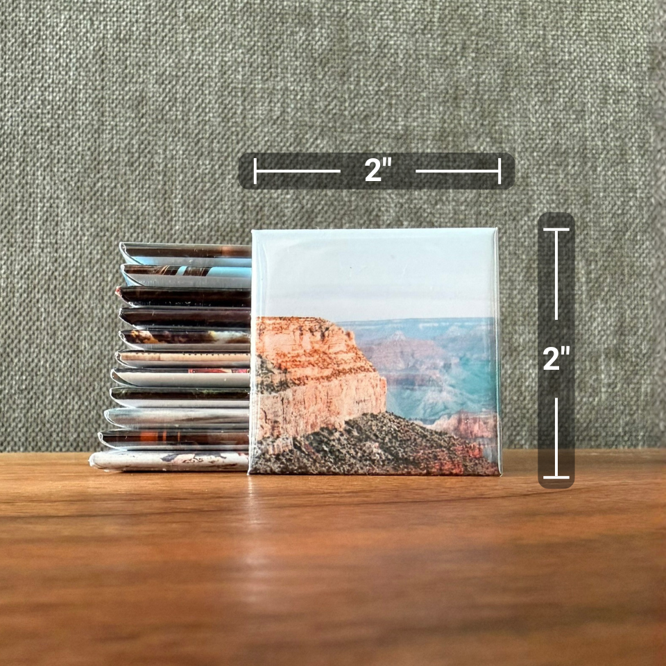 2x2 Square Magnets